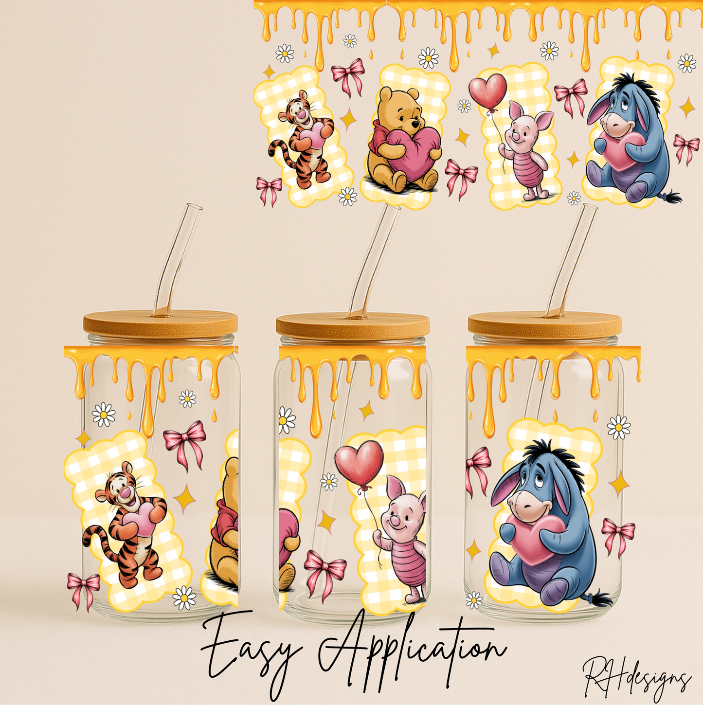 Honey Bear & Friends Drip Honey - 16oz