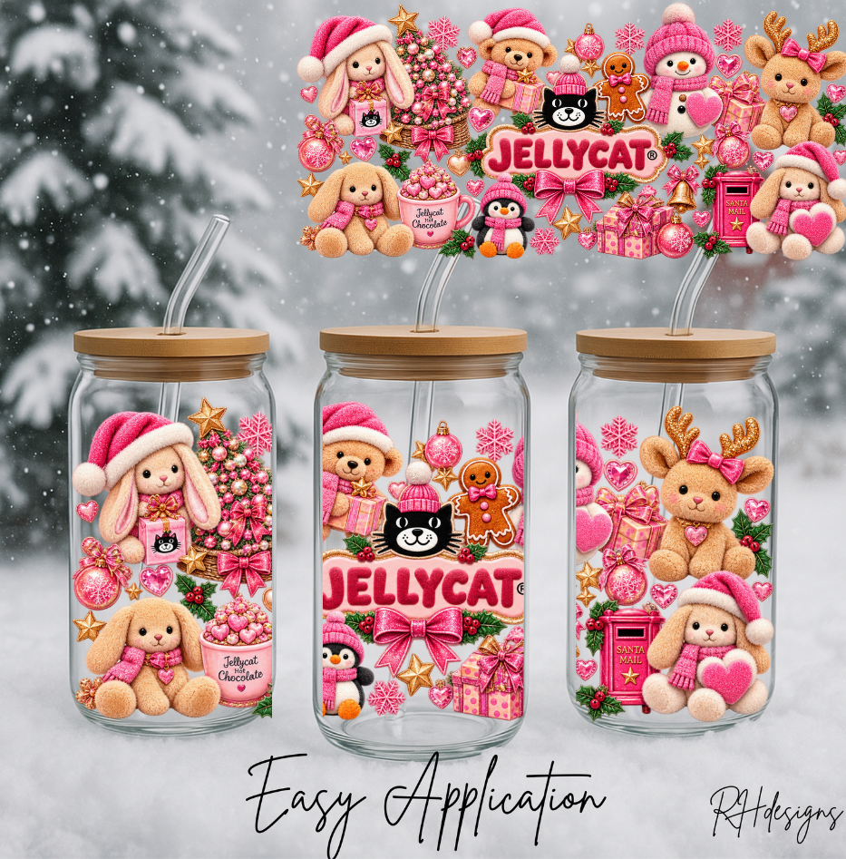 Pink Jelly Hot Chocolate - 16oz