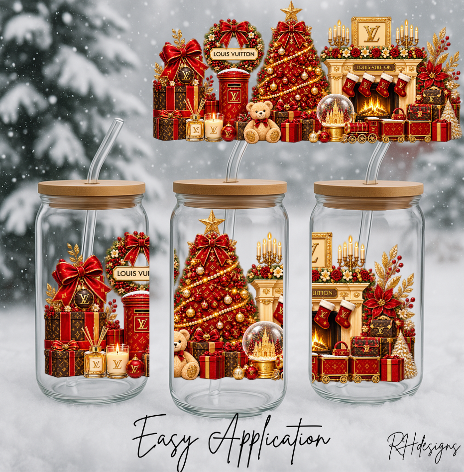 Red L Christmas Tree - 16oz