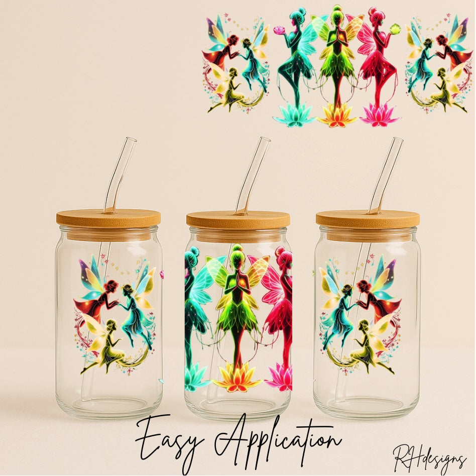 Multicoloured Fairies - 16oz