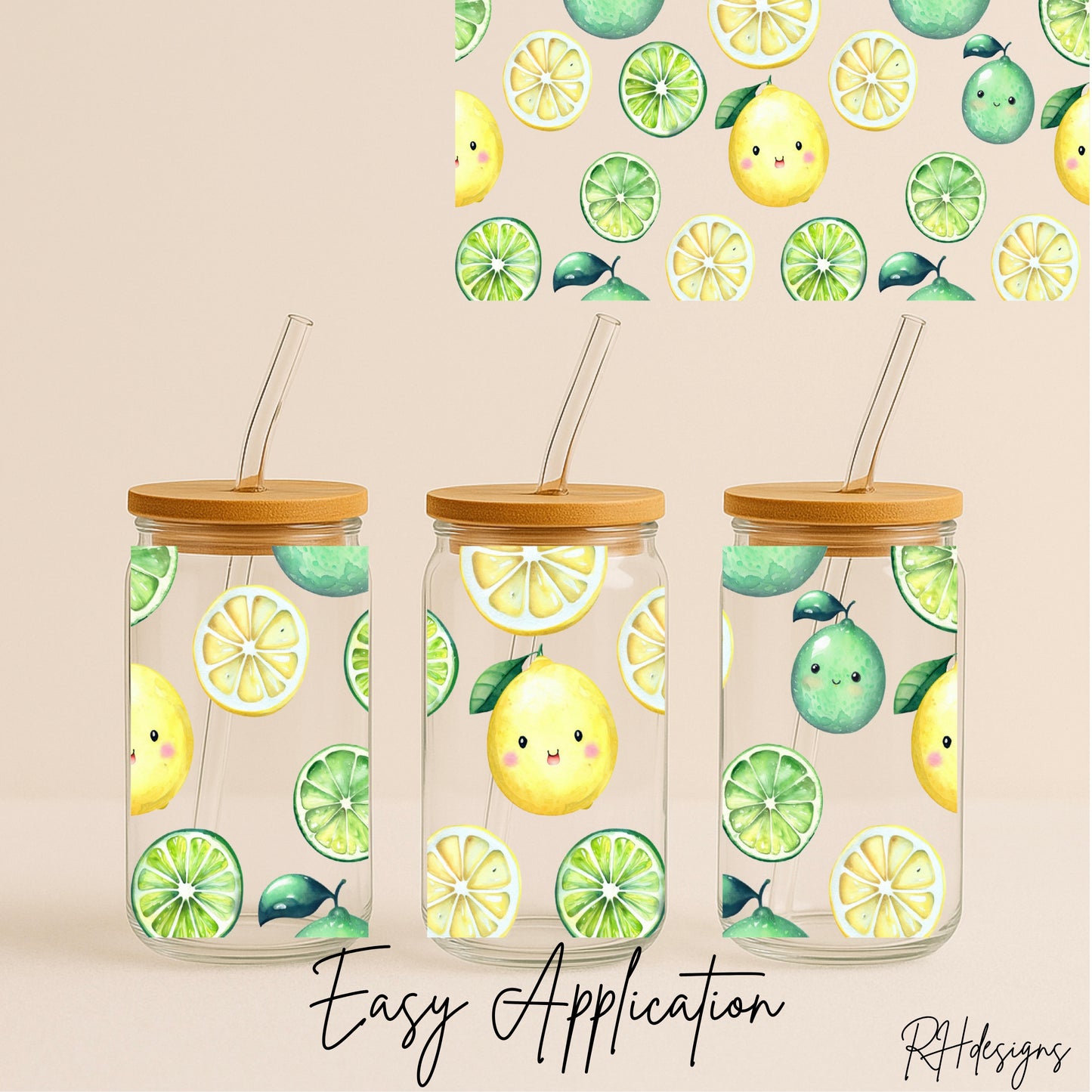 Green & Yellow Lemon - 16oz
