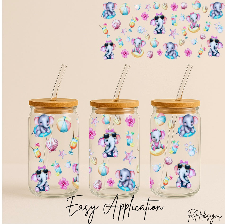 Summer Elephants - 16oz