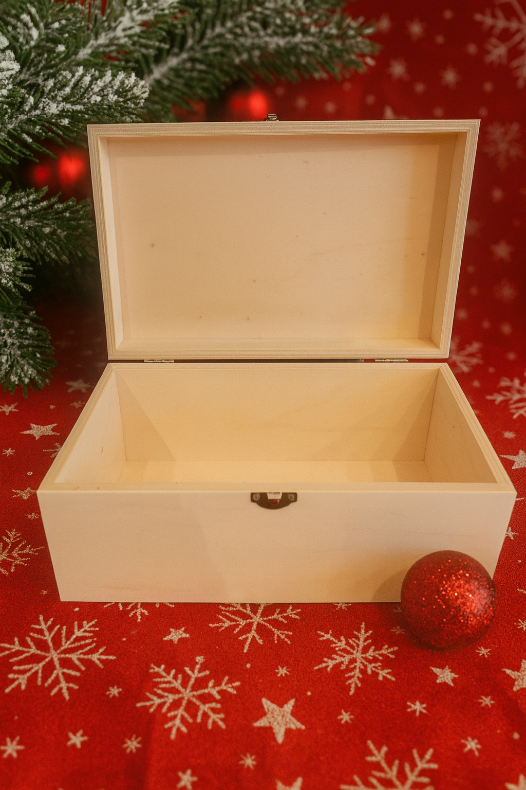 Wooden Christmas Eve Box
