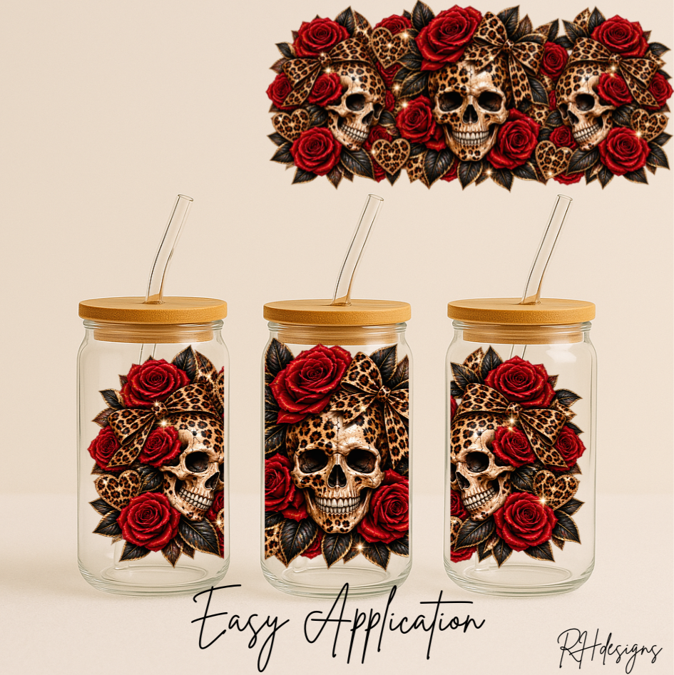 Leopard Skull - 16oz