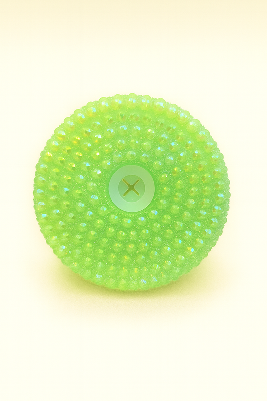 Green Rhinestone Lid