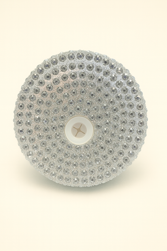 Silver Rhinestone Lid