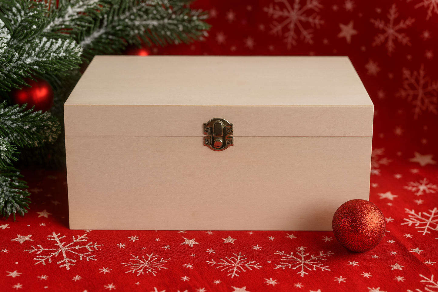 Wooden Christmas Eve Box