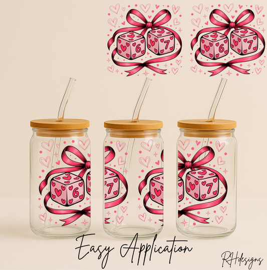 67 Pink Dice - 16oz