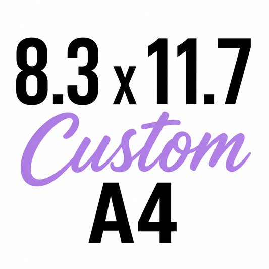Custom A4 UVDTF Gangsheet