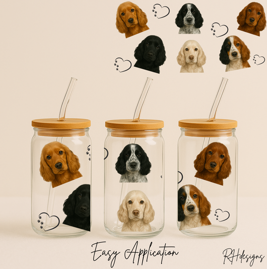 Cocker Spaniel Faces - 16oz