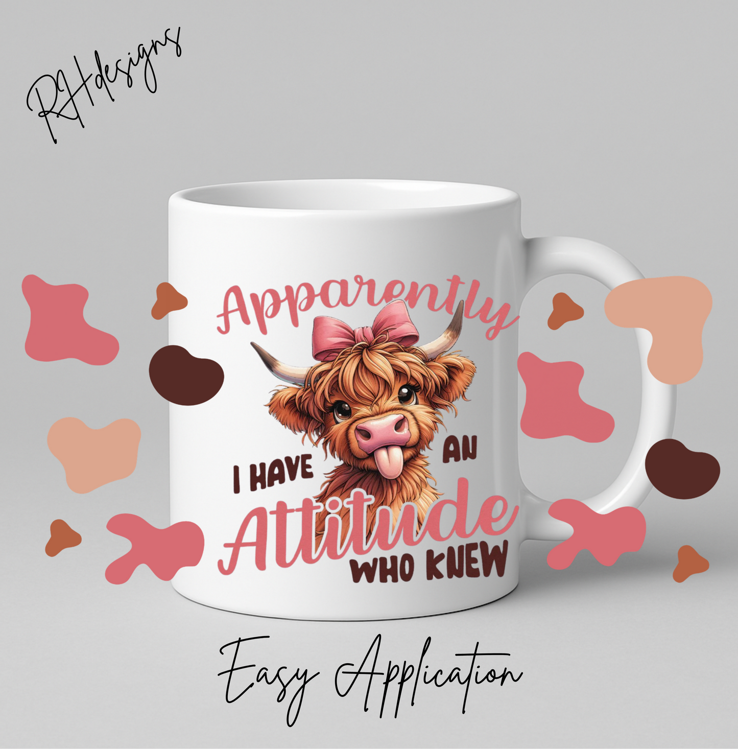 Attitude Cow - 11oz