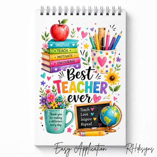 Best Teacher Ever Apple Inspire - A5