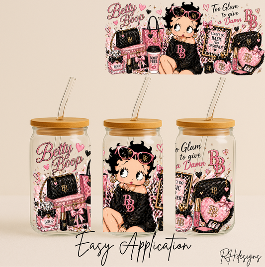 Pink & Black Betty - 16oz