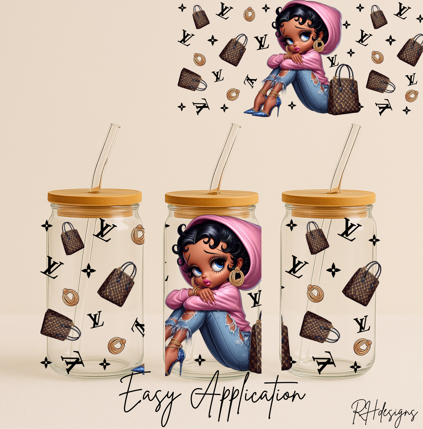Betty Pink N Brown - 16oz