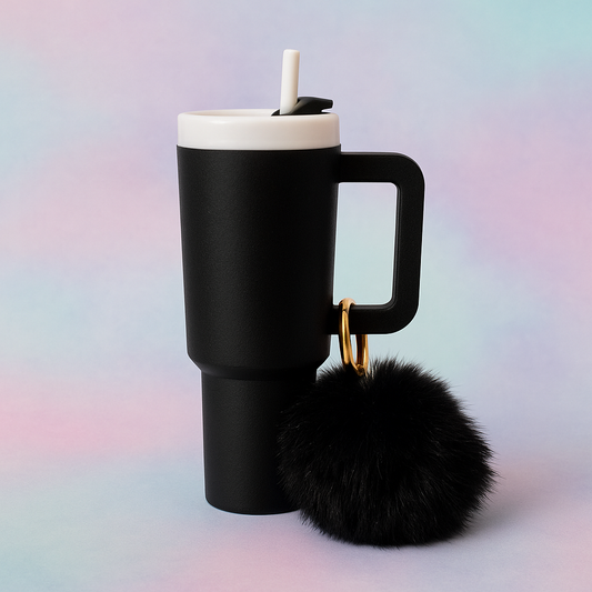 Black Mini Keychain