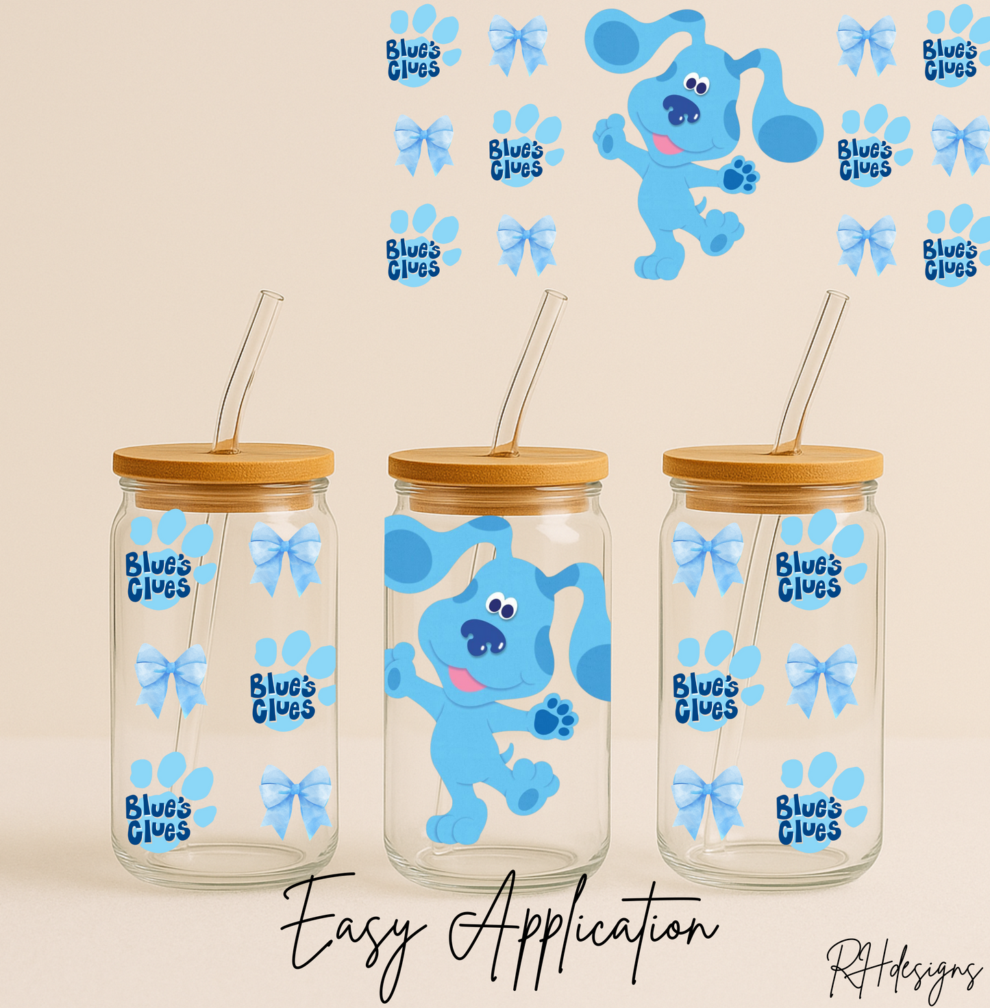 Blues Bow - 16oz