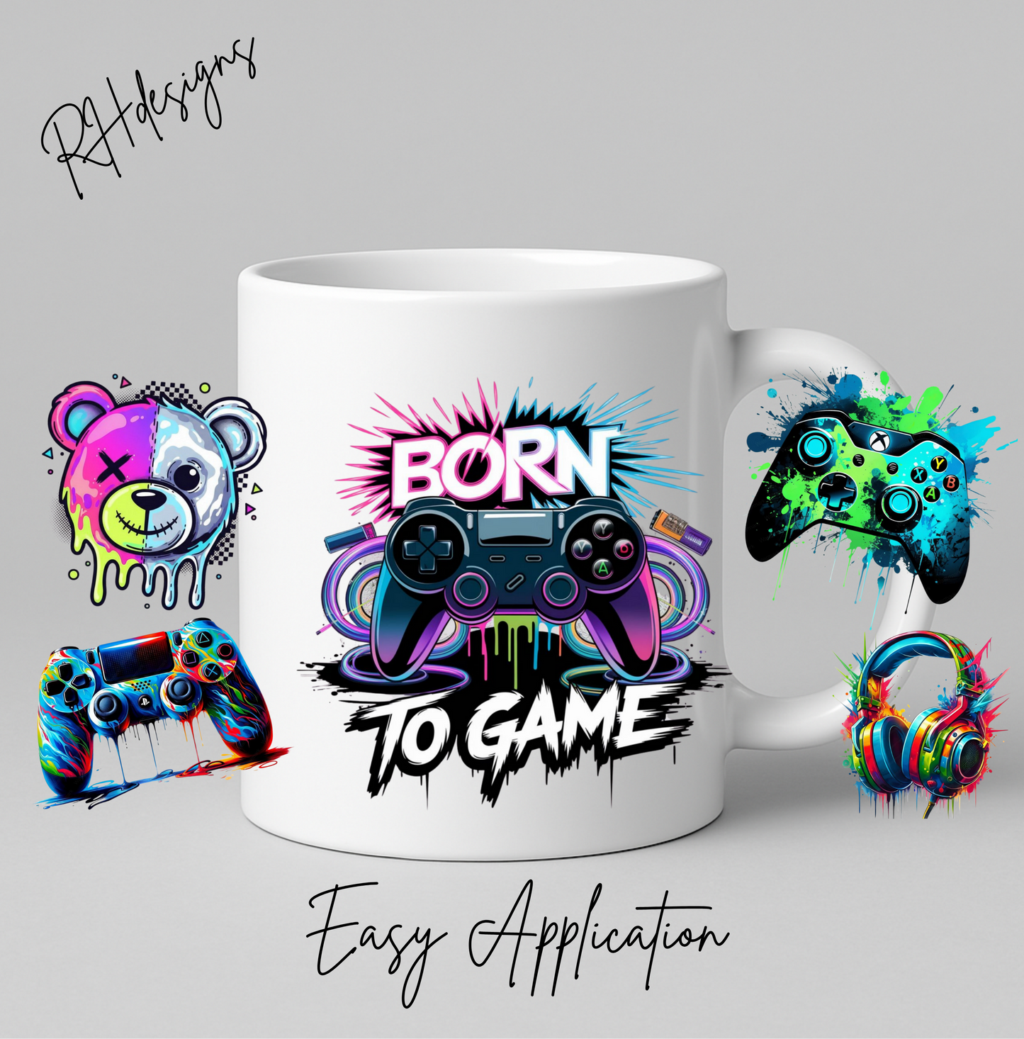 Born To Game - 11oz