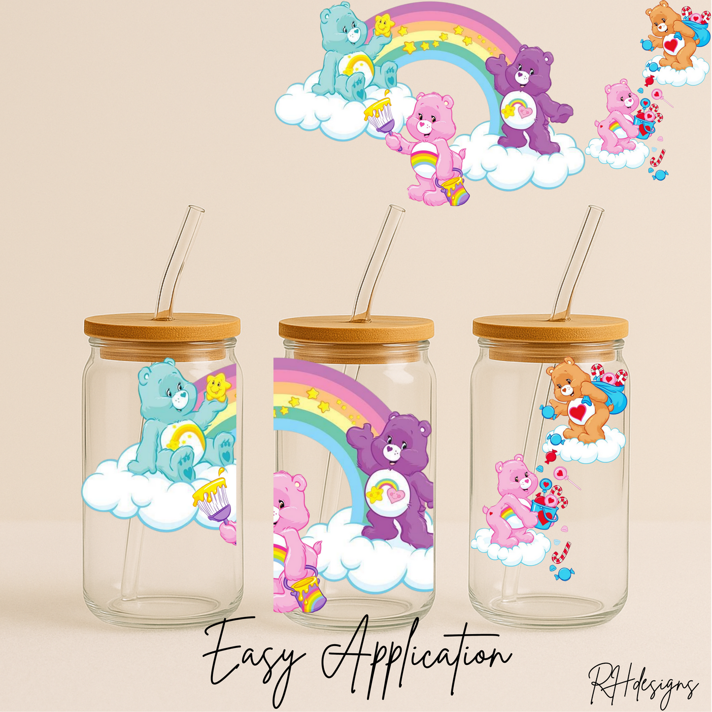 Care Bear Rainbow - 16oz