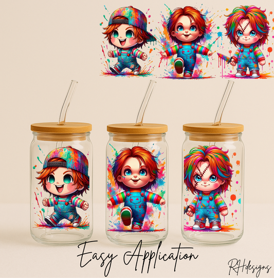 Chucky Watercolour - 16oz