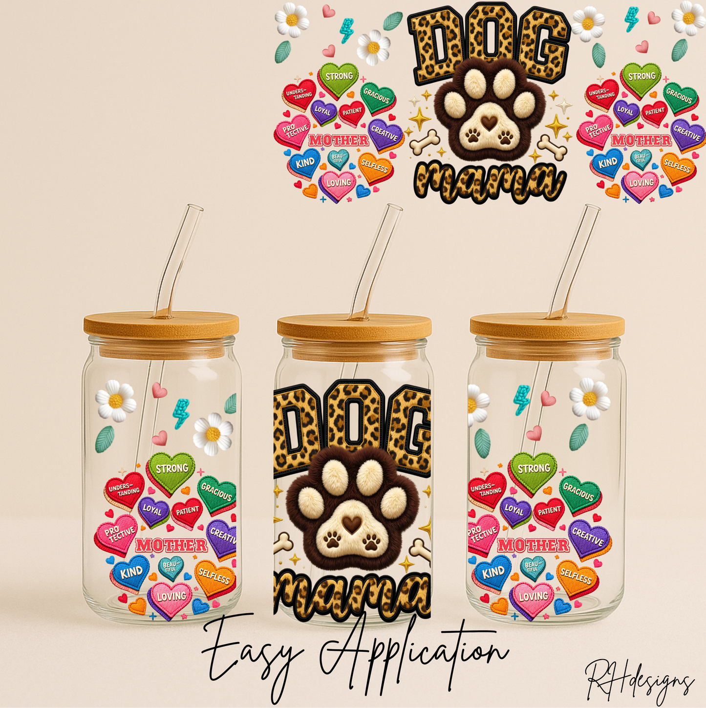 Dog Mama Leopard - 16oz