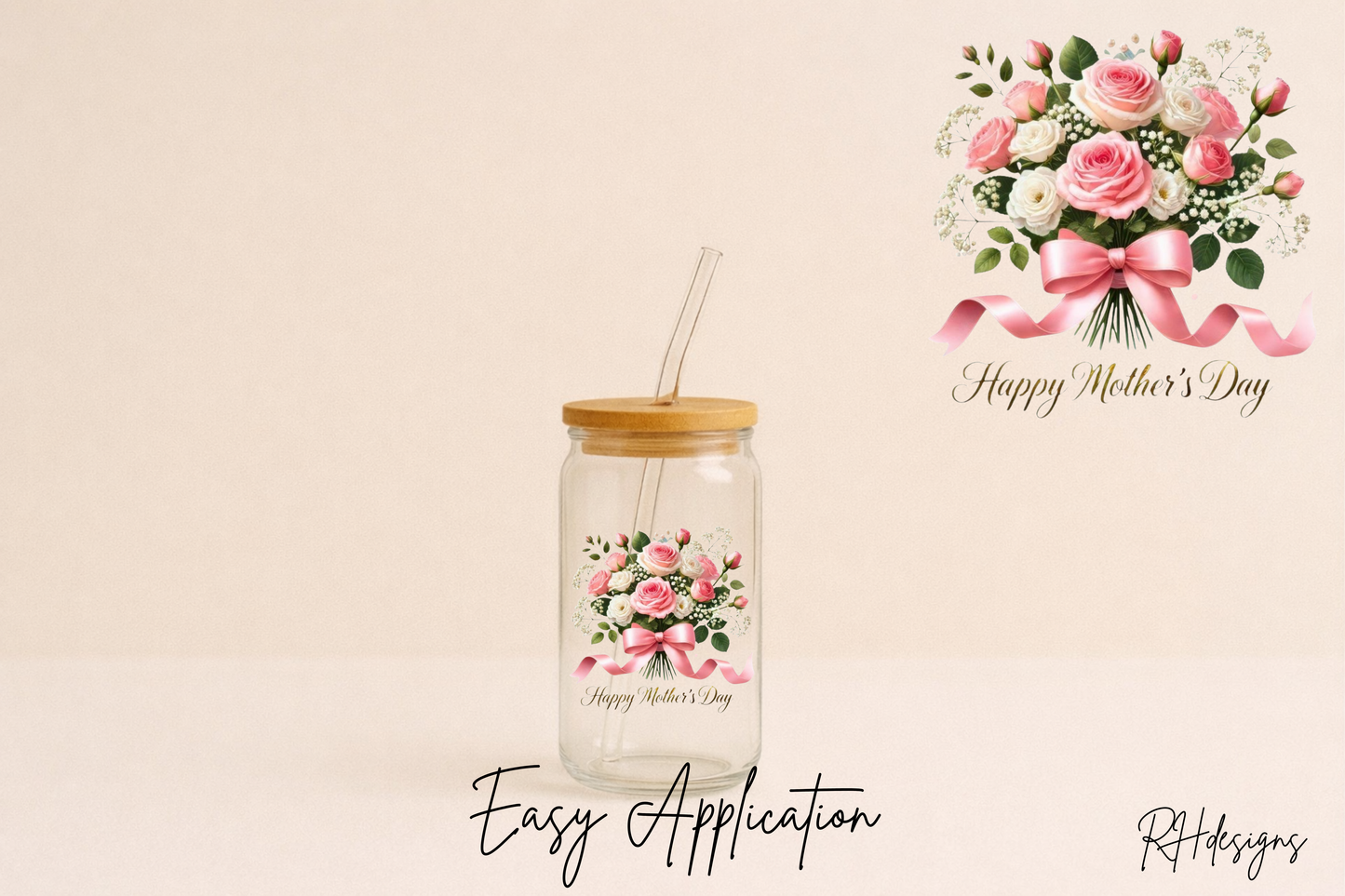 Happy Mothers Day Bouquet - 4’’,10cm