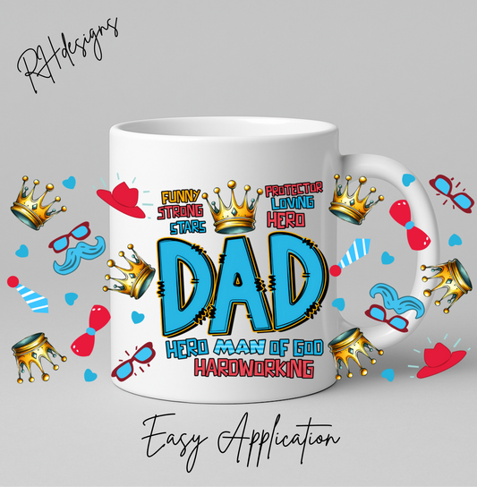 Fathers Day Man Of God - 11oz