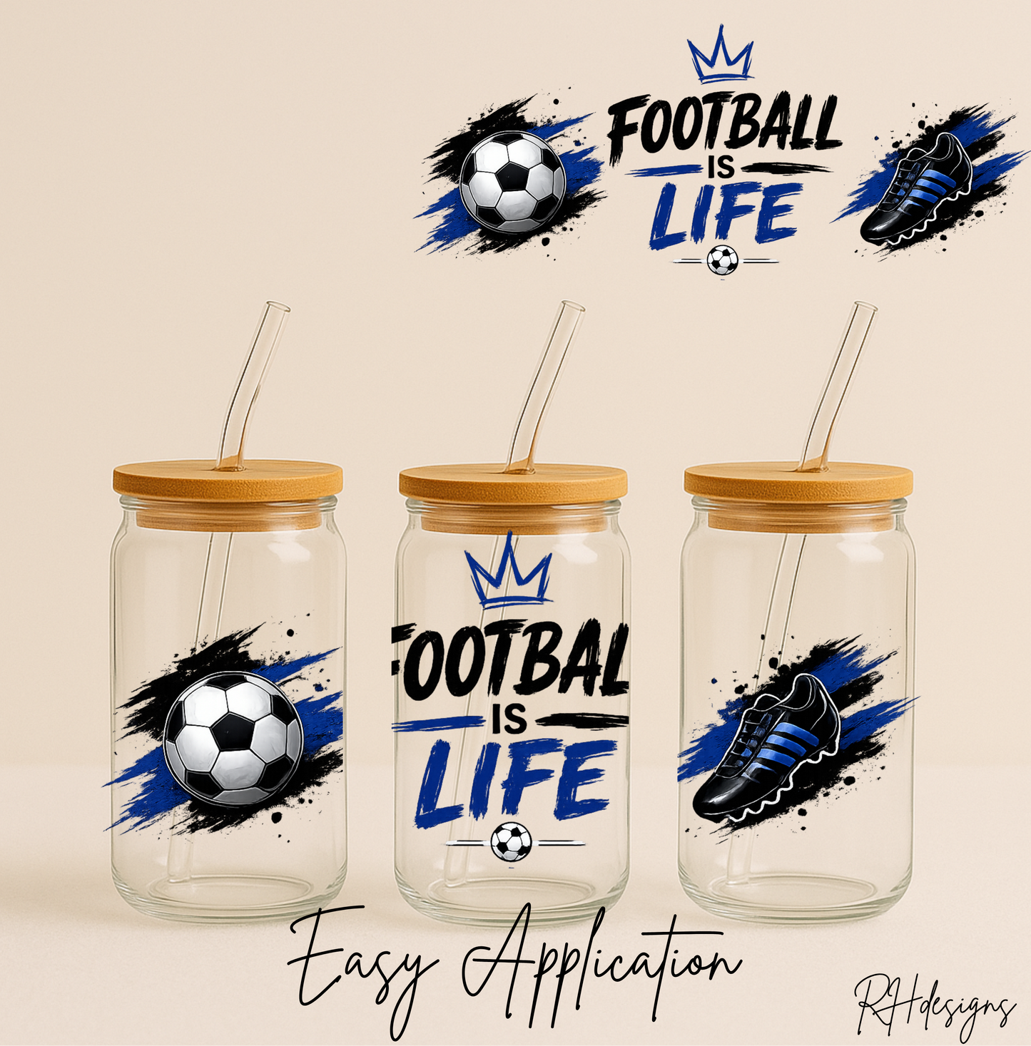 Football Is Life - 16oz