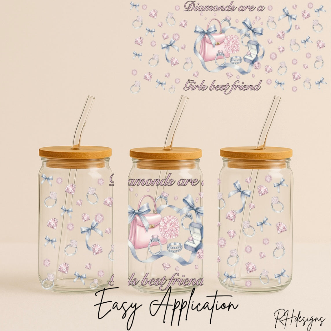 Diamonds Are A Girls Best Friend - 16oz
