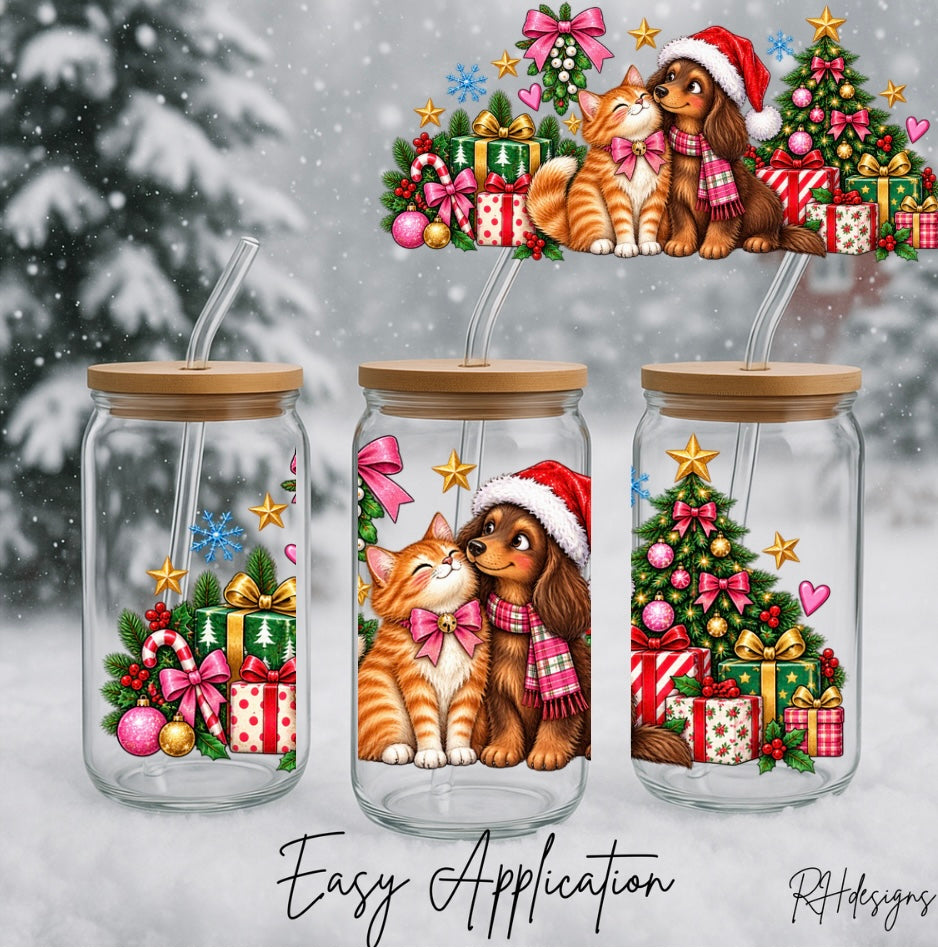 Cat & Dog Christmas - 16oz