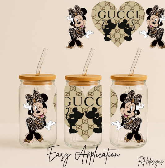 Leopard Minnie - 16oz