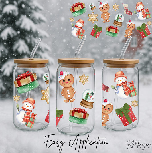 Gingerbread & Snowglobe - 16oz