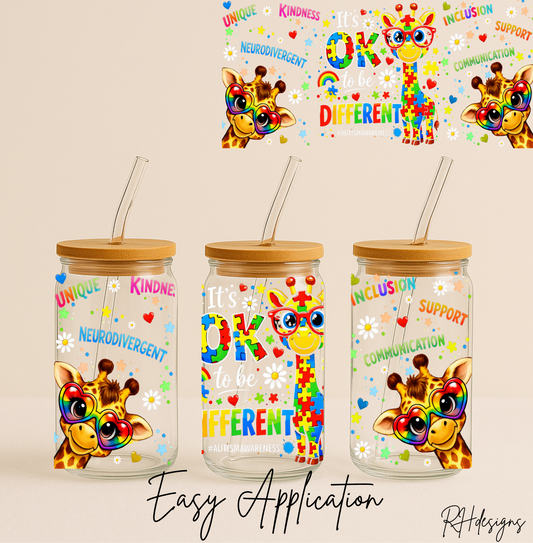 Giraffe Autism - 16oz