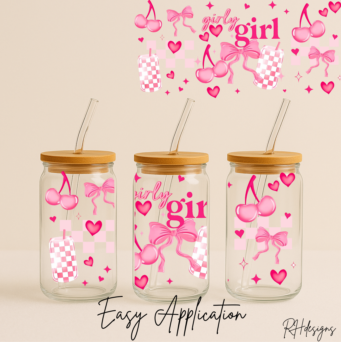 Girly Girl Pink Cherries - 16oz