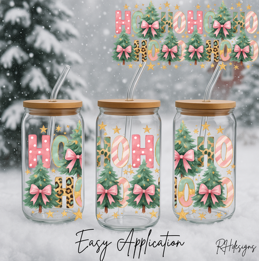 HoHoHo Christmas Tree's - 16oz