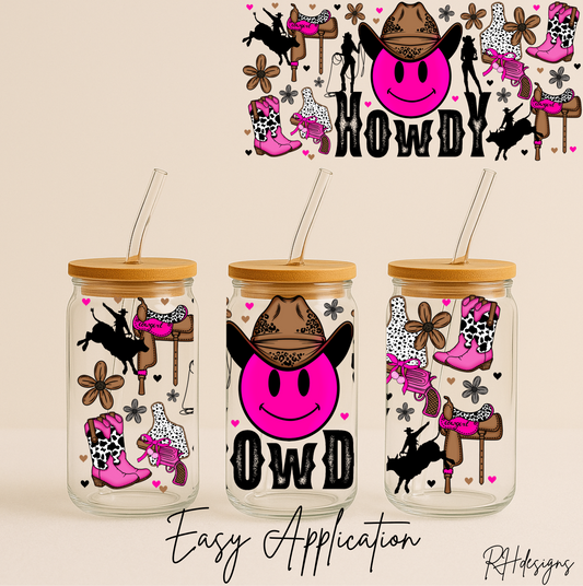 Howdy Pink - 16oz