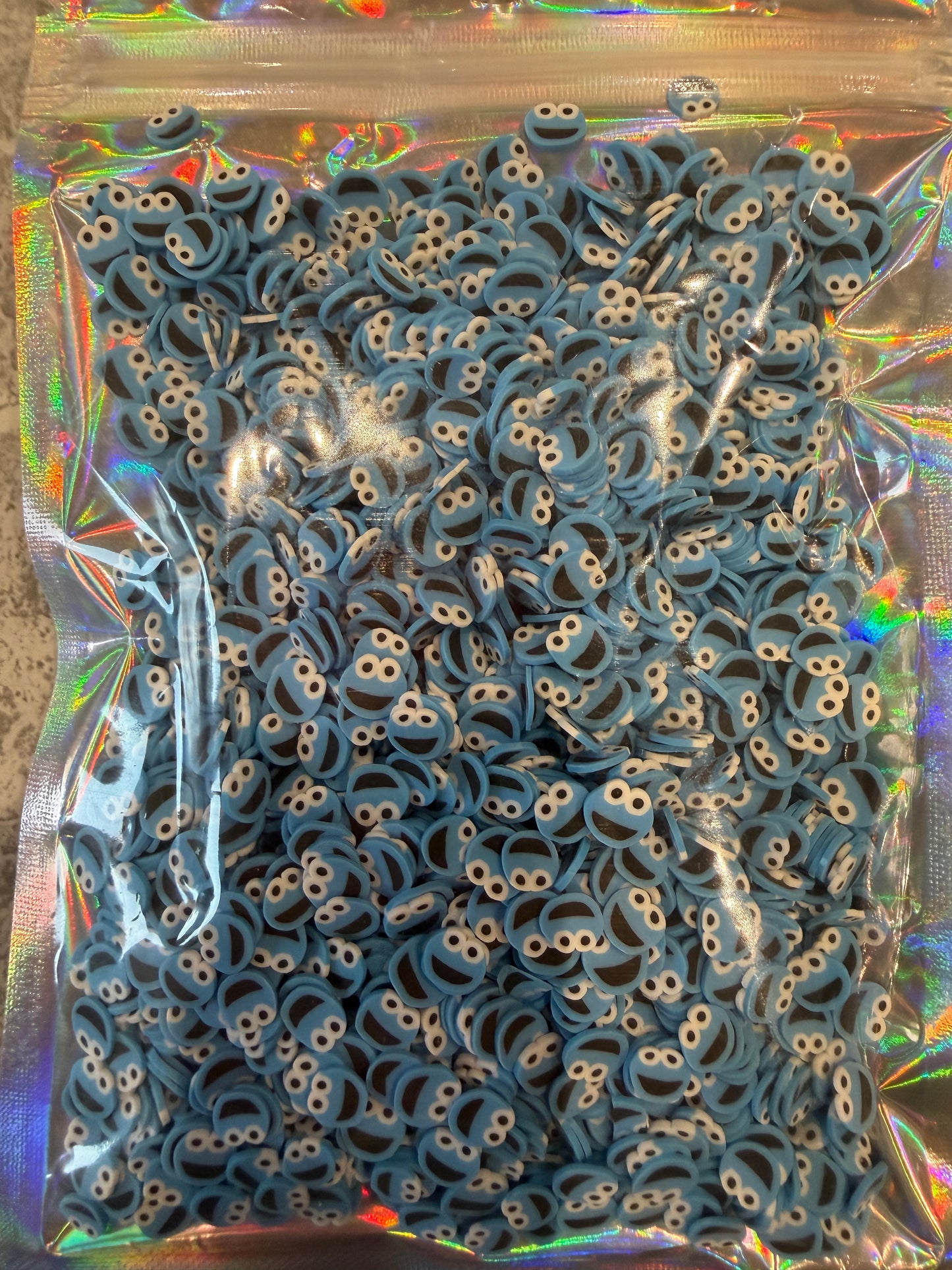 Cookie Monster Clay Pieces - 50g