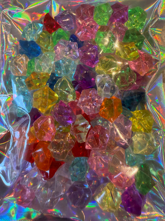 Multicoloured Medium Icecubes - 50g