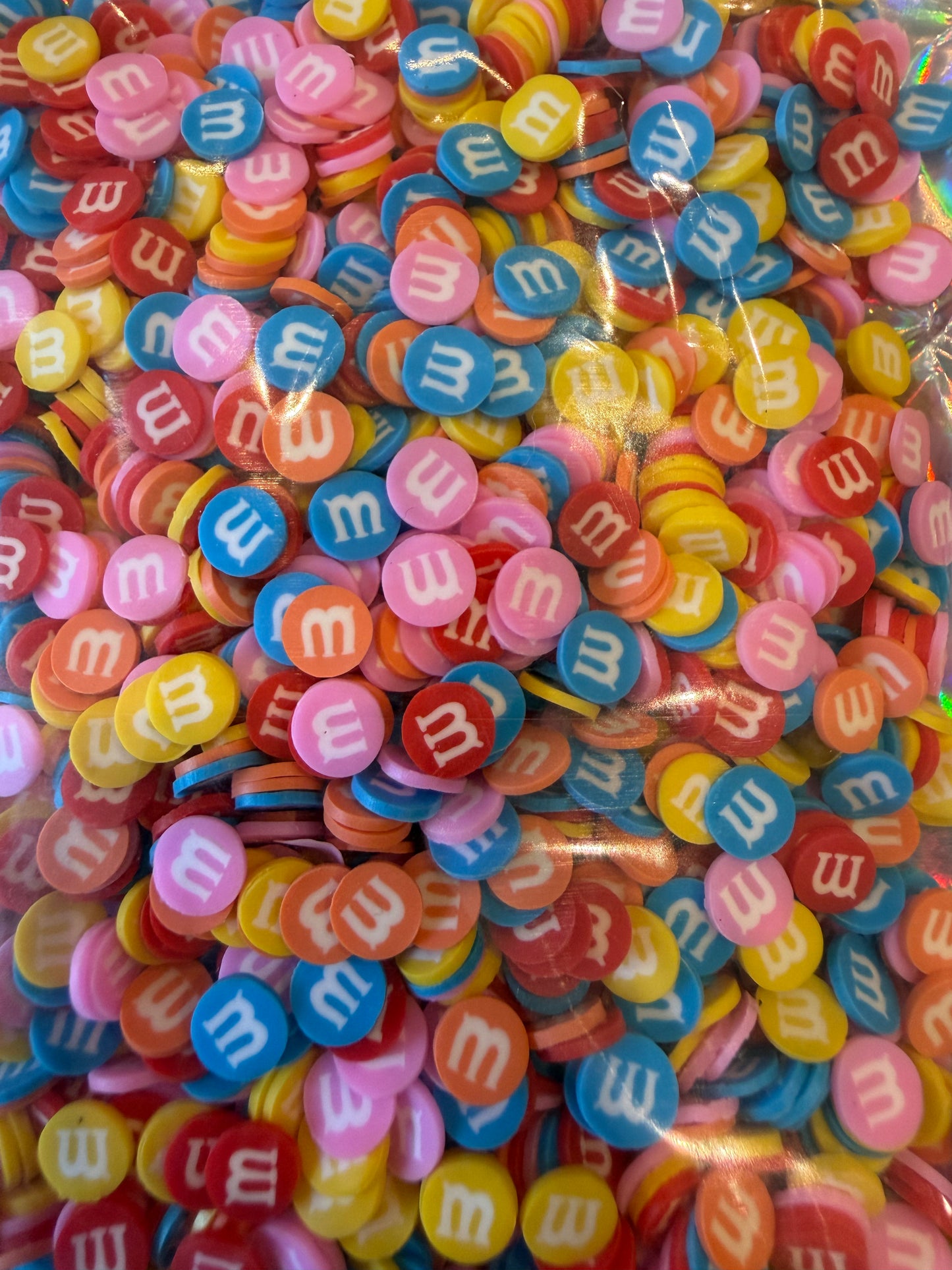 Pastel M&M Clay Pieces - 50g