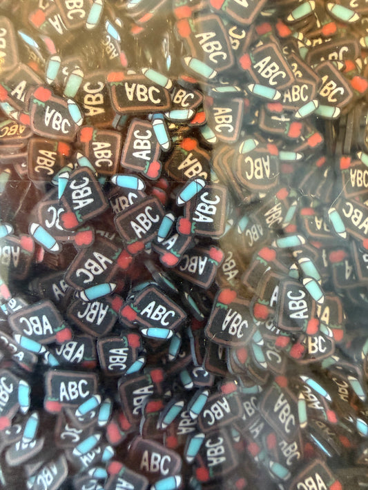 ABC Clay Pieces - 50g