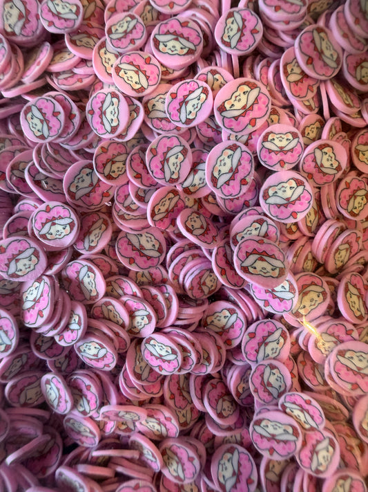 Strawberry Shortcake Clay Pieces - 50g