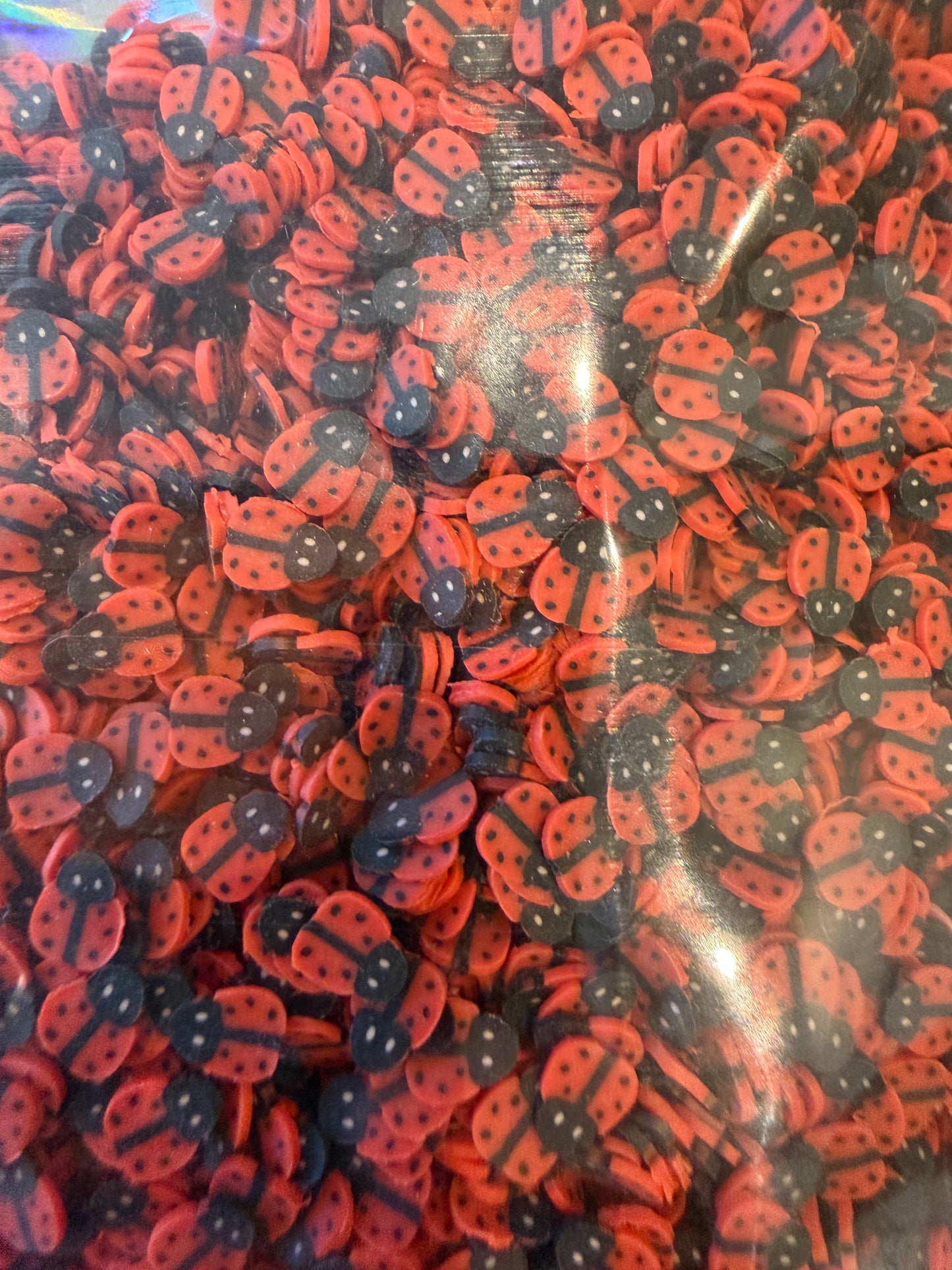 Ladybird Clay Pieces - 50g