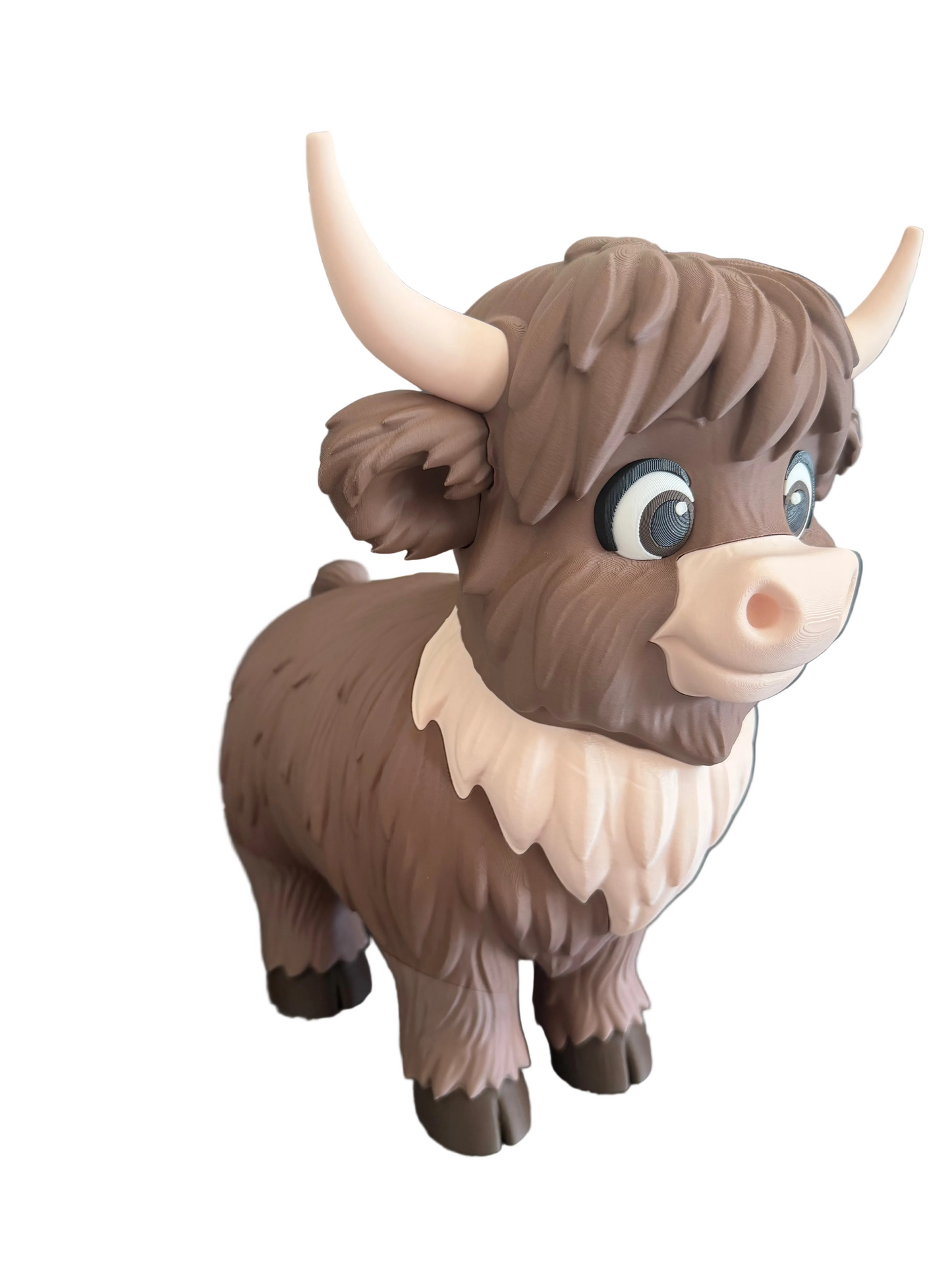 XL Large Highland Cow - 16” Tall - 3D