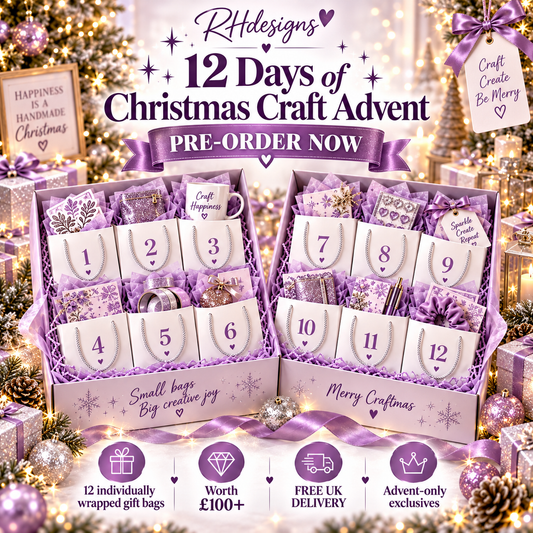 RHdesigns Christmas Craft Advent Calendar 2026 – Pre-Order