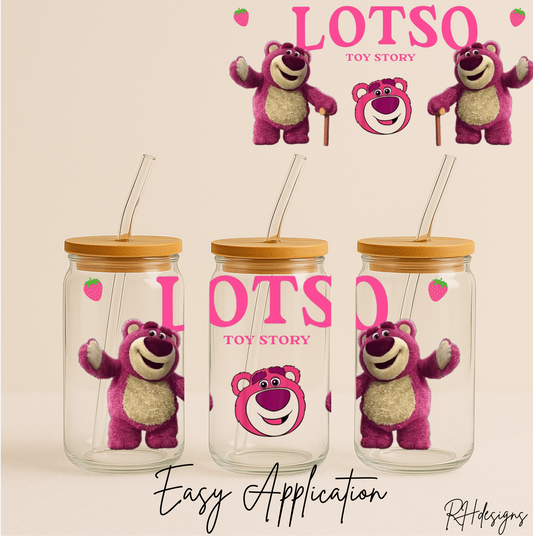 Lot Strawberry Bear - 16oz