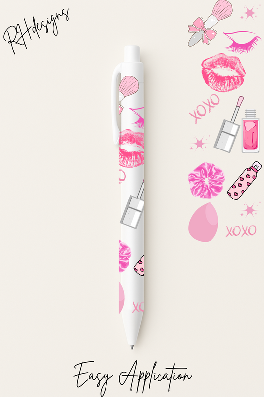 Makeup Girly - Pen/Bookmark wrap