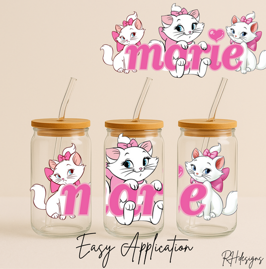 White Cat Pink - 16oz