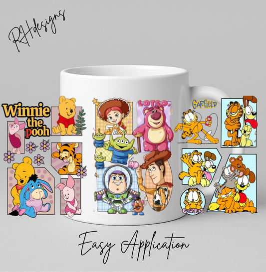 Multi Character - 11oz