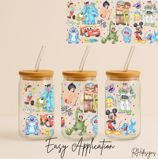 Multi Character - 16oz