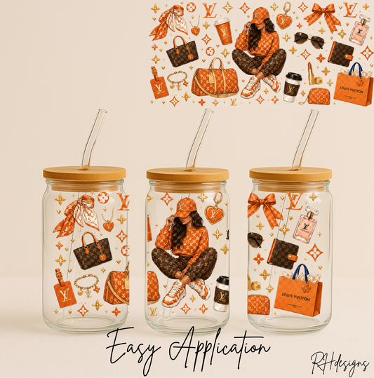 Orange L Girl Bag - 16oz
