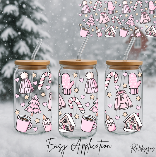 Pink Cosy Winter - 16oz